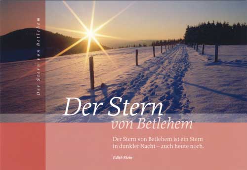 Weihnachtskarte - Der Stern von Betlehem | bei Kirchliche-Kunst.de